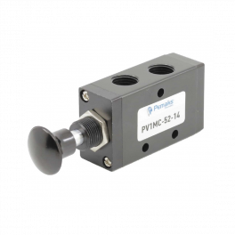Распределитель с ручным управлением (фиксируемая кнопка) PV1MC-52-14 Pemaks