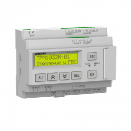 Регулятор для многоконтурных систем отопления и ГВС ТРМ1032М-11.00.И