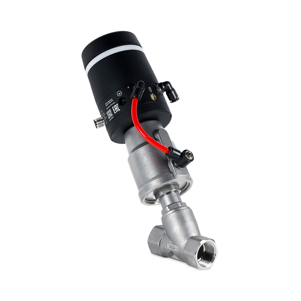 ASV-T-050-AL080-U-POS-V1B Клапан запорно-регулирующий с позиционером, G2, резьба