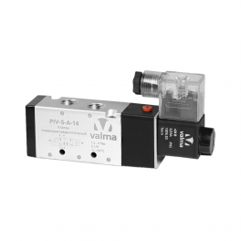 PIV-S-A-12.24DC Клапан пневмораспределительный 5/2, G 1/2''